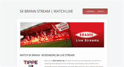 Desktop Screenshot of brann-stream.net